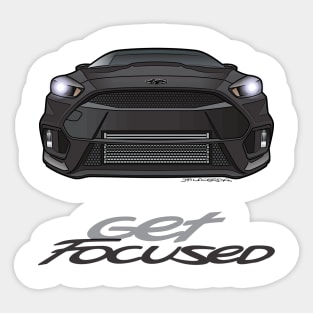 Get Focused Sticker